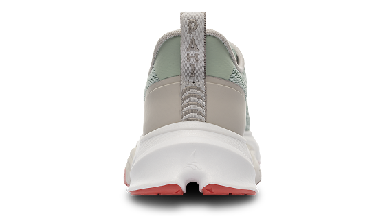 B-Active Mesh Sage Grey Clay - back view single shoe