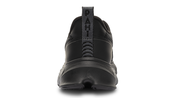 B-Active Mesh Coal Anthracite - back view single shoe