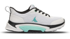 White Black Teal