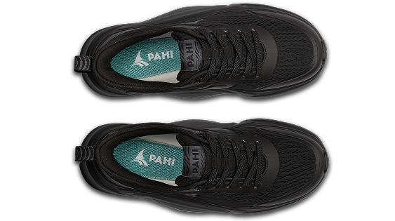 B-Active Mesh Coal Anthracite - back view pair of shoes