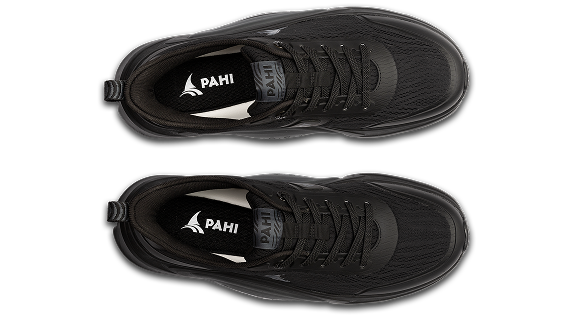 B-Active Mesh Coal Anthracite - back view pair of shoes